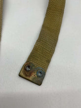 Load image into Gallery viewer, Original WW2 British Army 37 Pattern L Straps Pair - Wartime Dated - The Militaria Shop