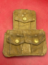 Charger l'image dans la galerie, Original British Army WW2 37 Pattern Patrol / Guards Pouch - The Militaria Shop