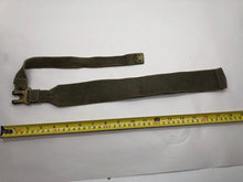 Load image into Gallery viewer, Original WW2 British Army 37 Pattern Canvass L Strap - The Militaria Shop