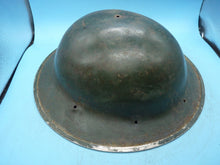 Charger l'image dans la galerie, Original WW2 South African Army Mk2 Brodie Helmet - British Style Combat Helmet - The Militaria Shop