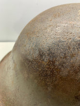 Load image into Gallery viewer, Geunine British / Canadian Army Mk3 WW2 Combat Helmet - Uncleaned Original - The Militaria Shop