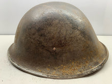Charger l'image dans la galerie, Geunine British / Canadian Army Mk3 WW2 Combat Helmet - Uncleaned Original - The Militaria Shop