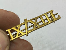 Charger l'image dans la galerie, Original British Army WW1 9th / 12th Hussars Shoulder Title - The Militaria Shop