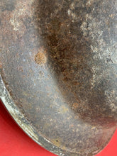 Load image into Gallery viewer, Original WW2 Combat Helmet - British / South African Army Mk2 Brodie Helmet - The Militaria Shop