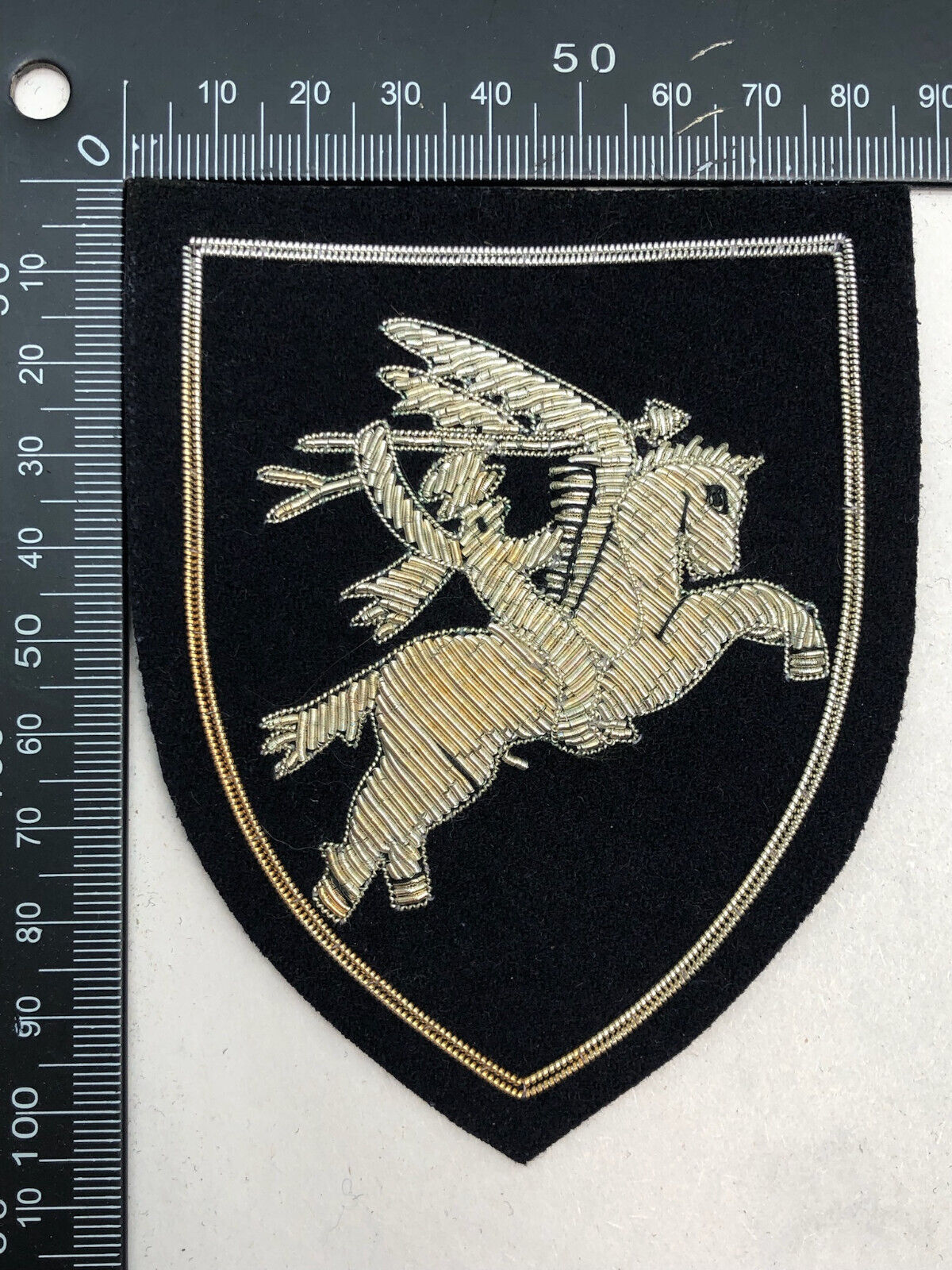 British Army Bullion Embroidered Blazer Badge - 16th Air Assault Brigade - The Militaria Shop