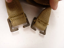 Lade das Bild in den Galerie-Viewer, Original WW2 1942 Dated British Army 37 Pattern Water Bottle Carrier Harness - The Militaria Shop