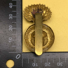 Load image into Gallery viewer, Original WW2 Era British Army Royal Welch Fusiliers Cap Badge - The Militaria Shop