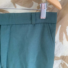 Load image into Gallery viewer, Genuine British Army Green Barrack Dress Trousers - Size 30" Waist - The Militaria Shop