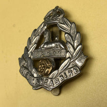 Load image into Gallery viewer, Original WW2 British Army East Lancashire Regiment Cap Badge - The Militaria Shop