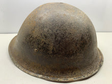 Charger l'image dans la galerie, Geunine British / Canadian Army Mk3 WW2 Combat Helmet - Uncleaned Original - The Militaria Shop