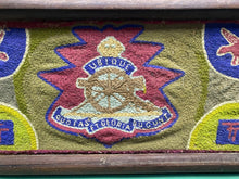 Load image into Gallery viewer, Large 50th (Northumbrian) Infantry Division - Artillery Framed Tapestry - The Militaria Shop