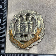 Load image into Gallery viewer, Original WW2 British Army Cap Badge - Northamptonshire Regiment - The Militaria Shop