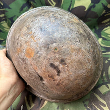 Load image into Gallery viewer, Original WW2 British / Canadian Army Mk3 Turtle Helmet - The Militaria Shop