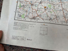 Load image into Gallery viewer, 1980s German Military Map of Germany - Beckum - The Militaria Shop