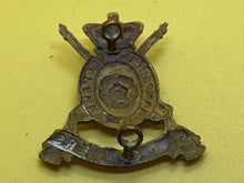 Load image into Gallery viewer, Original British Army Victorian Hampshire Yeomanry Carabiniers Cap Badge - The Militaria Shop