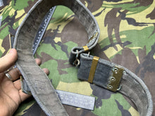 Load image into Gallery viewer, Original British Royal Air Force RAF Blue WW2 37 Pattern Belt - 38" Waist M - The Militaria Shop