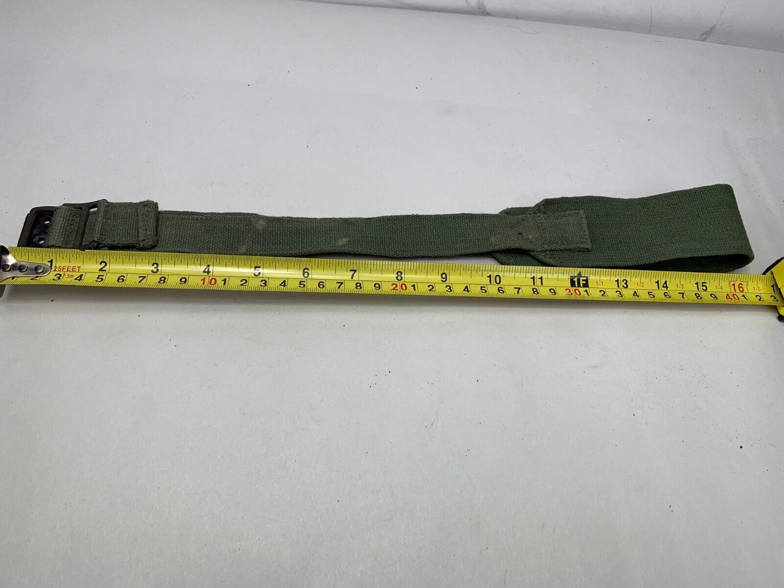 Original WW2 British Army 44 Pattern Shoulder Strap - 1945 Dated - The Militaria Shop