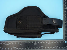 Load image into Gallery viewer, Black Fabric Tactical Belt Mounted Pistol Holster - Front Line - The Militaria Shop