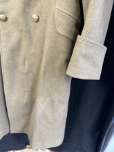 Load image into Gallery viewer, Original WW2 British Army Officers 1939 Greatcoat RASC Major - 38" Chest - The Militaria Shop