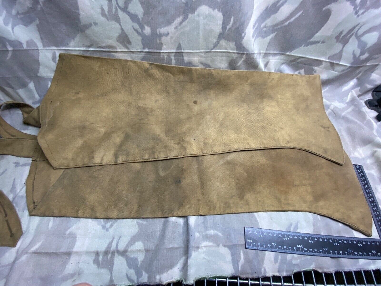 Original WW2 British Army / Railway LNER Marked Waterproof Leggings - The Militaria Shop