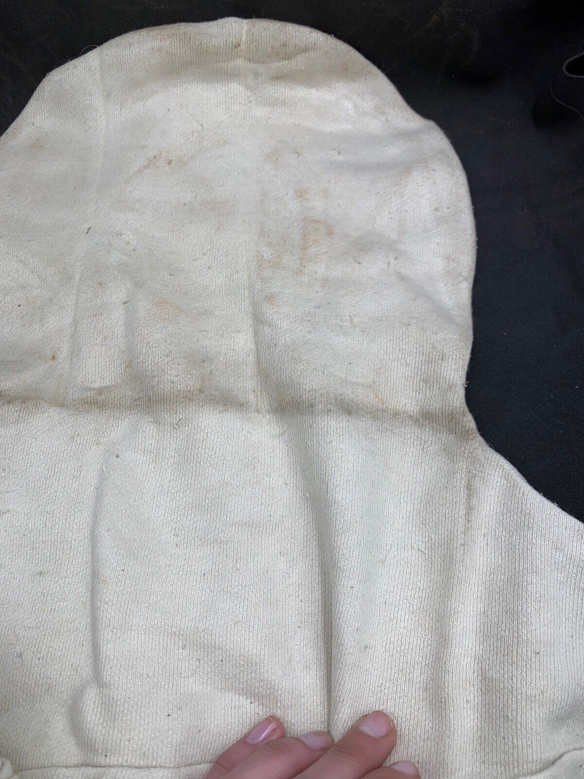 Original WW2 British Royal Navy Gunners Flash Hood - The Militaria Shop