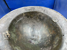 Load image into Gallery viewer, Original WW2 British Army Mk2 Combat Helmet Shell - South African Produced - The Militaria Shop
