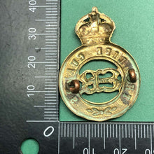 Load image into Gallery viewer, Original British Army Edward VIII The Life Guards Cap Badge - The Militaria Shop