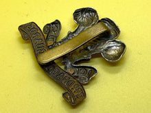 Load image into Gallery viewer, Original WW1 British Army 3rd Dragoon Guards Cap Badge - The Militaria Shop