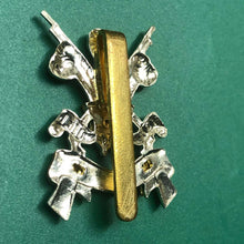 Load image into Gallery viewer, Original British Army 3rd Carabiniers Regiment Cap Badge - The Militaria Shop