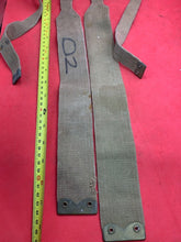 Load image into Gallery viewer, Original WW2 Pattern British Army L Straps Pair - 37 Pattern Webbing Haversack - The Militaria Shop