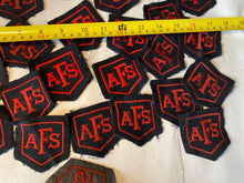 Charger l'image dans la galerie, WW2 British Home Front Auxiliary Fire Service Beret / Battledress Badge. - The Militaria Shop