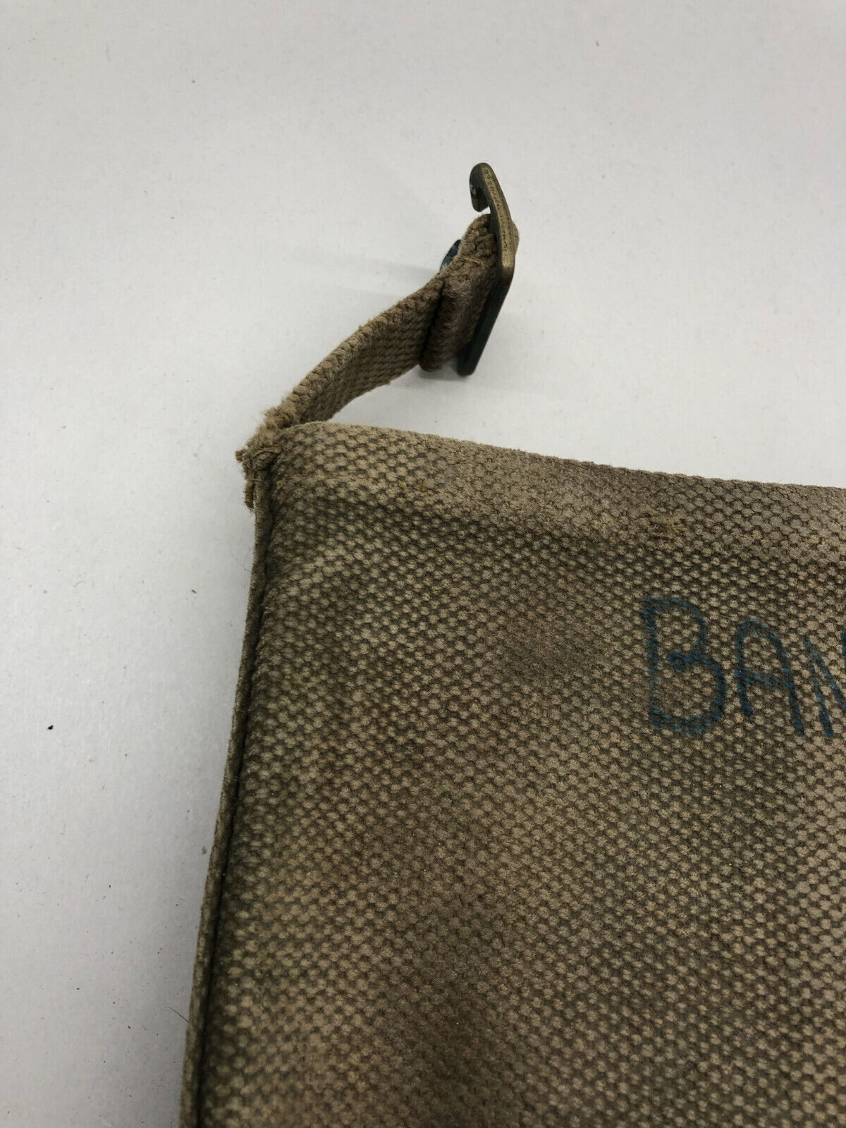 WW2 British Army 37 Pattern Webbing Water Bottle Carrier Harness - 1941 Dated - The Militaria Shop