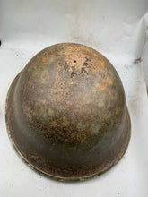 Load image into Gallery viewer, Original WW2 British / Canadian Army Mk3 Turtle Combat Helmet - The Militaria Shop