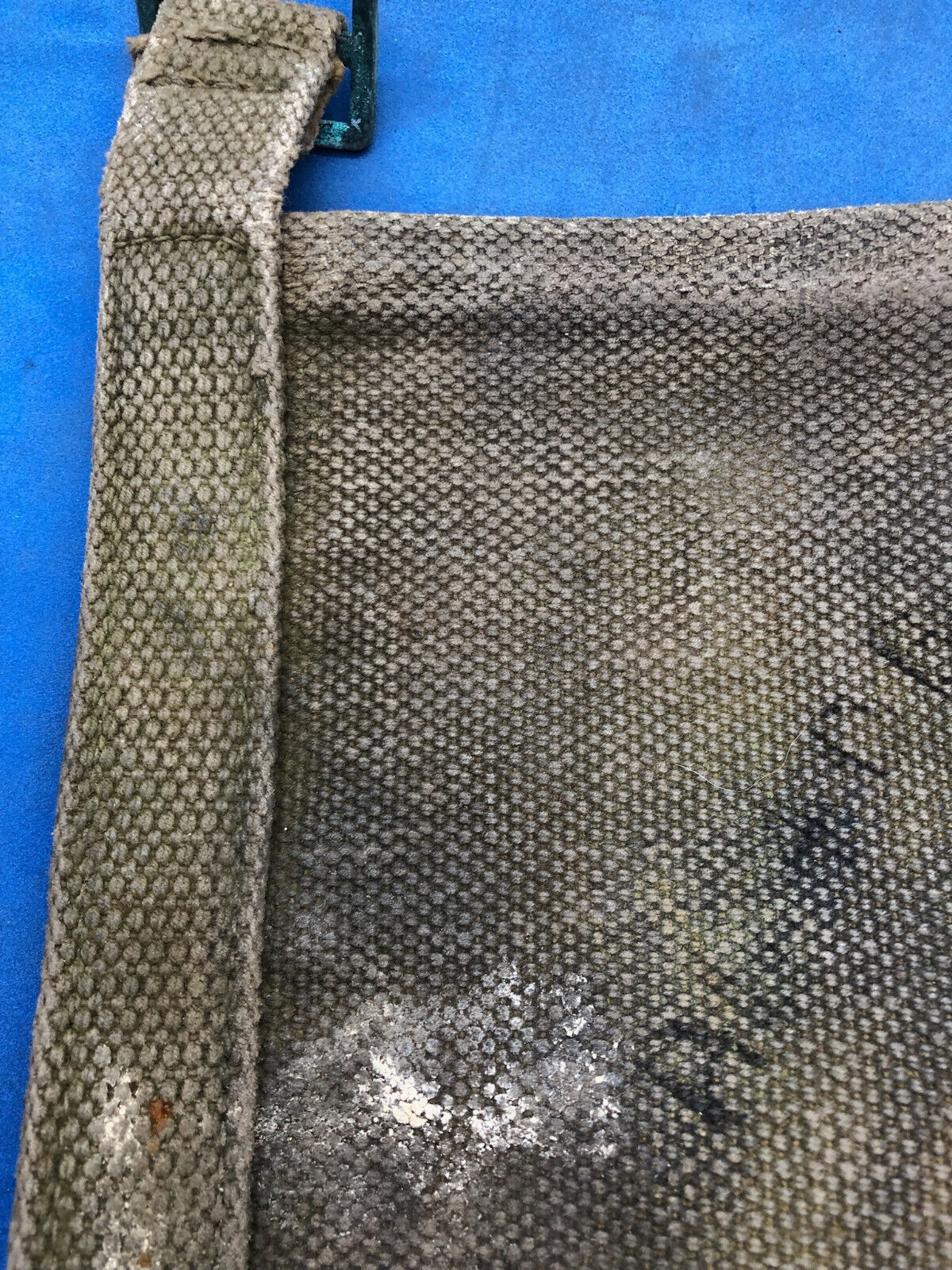 WW2 British Army 37 Pattern Webbing Water Bottle Carrier Harness - 1943 Dated - The Militaria Shop