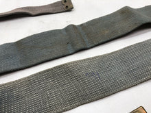 Load image into Gallery viewer, Original WW2 British Royal Air Force Blue 37 Pattern L Strap Set - The Militaria Shop
