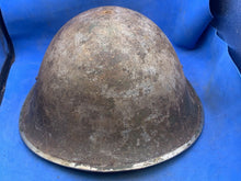 Load image into Gallery viewer, Original WW2 British Army / Canadian Army Mk3 Turtle Combat Helmet - The Militaria Shop