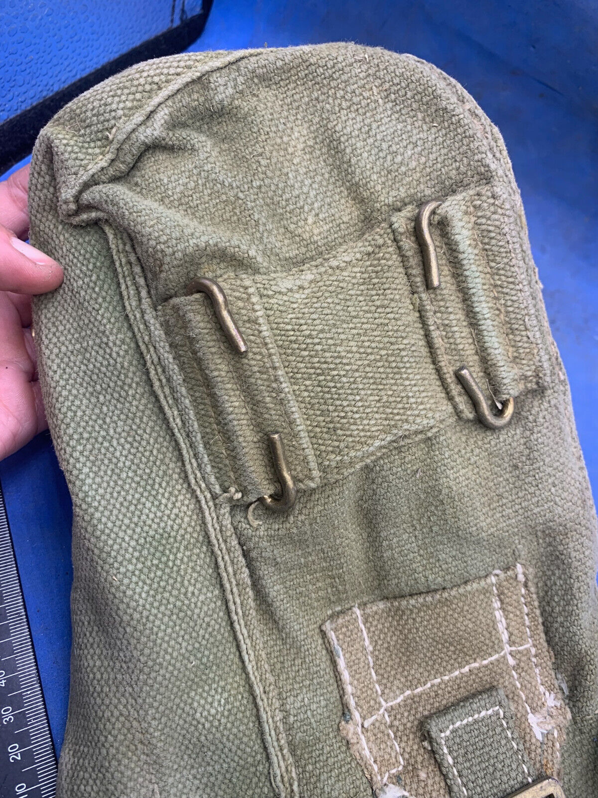 Original British Army 37 Pattern Webbing Bren Pouch WW2 Pattern - The Militaria Shop