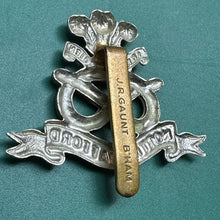 Load image into Gallery viewer, Original WW2 British Army North Stafford Regiment Cap Badge - The Militaria Shop