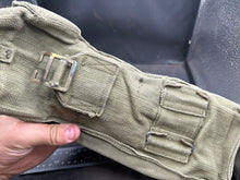 Load image into Gallery viewer, Original British Army 37 Pattern Bren Pouch - WW2 Pattern - The Militaria Shop