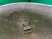 Load image into Gallery viewer, Genuine WW2 Canadian & British Army Helmet - Turtle Mk3 Helmet - The Militaria Shop