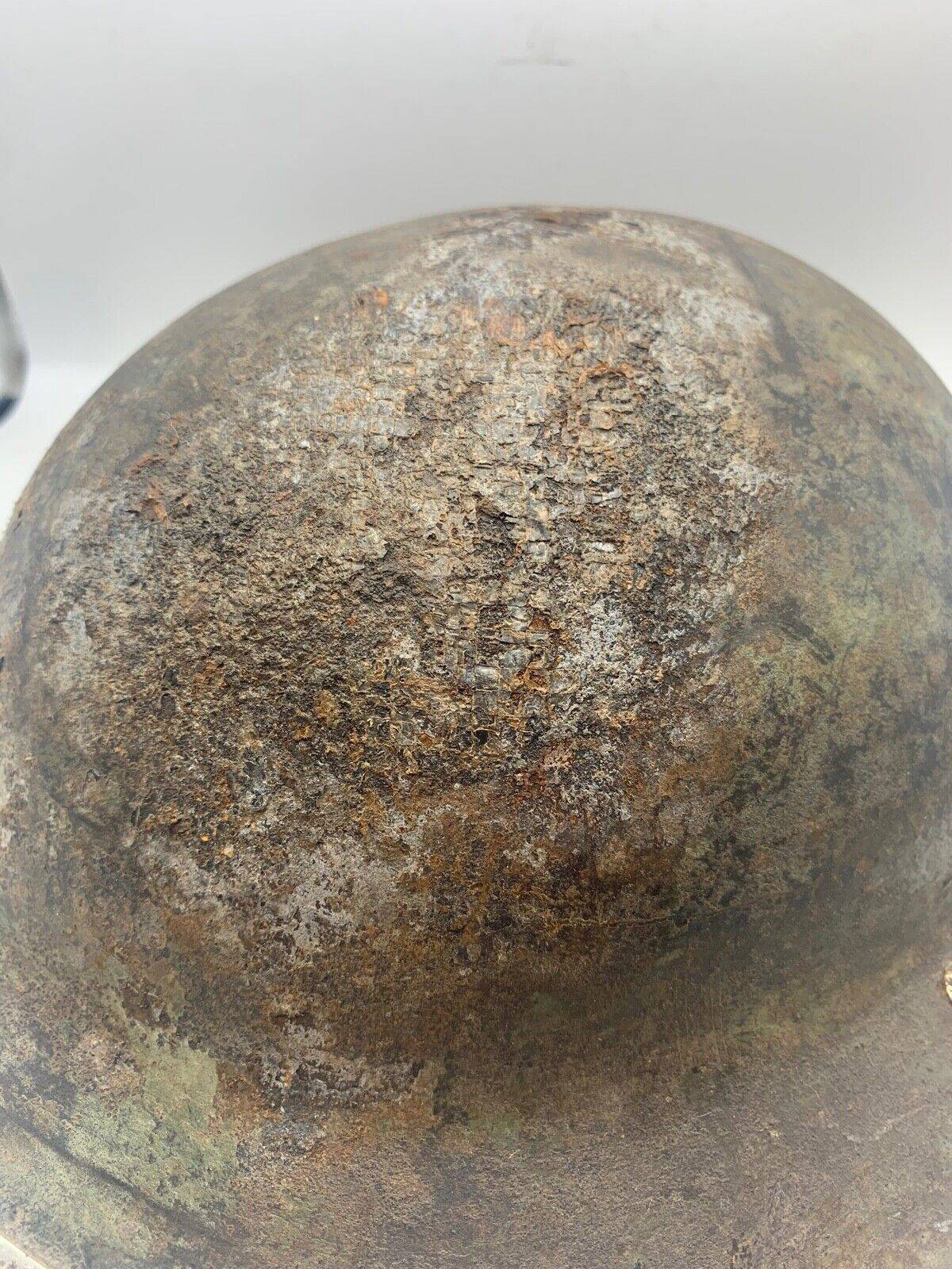 Original WW2 South African Army Mk2 Brodie Helmet - British Style Combat Helmet - The Militaria Shop