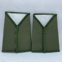 Charger l'image dans la galerie, RHA Royal Horse OD Green Rank Slides / Epaulette Pair Genuine British Army - NEW - The Militaria Shop