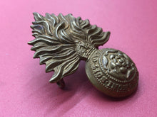 Load image into Gallery viewer, Original WW2 British Army Royal Fusiliers Cap Badge - The Militaria Shop