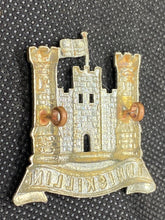Load image into Gallery viewer, British Army INNISKILLING Regiment Volunteers Cap / Collar Badge - The Militaria Shop