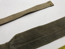 Charger l'image dans la galerie, Original WW2 British Army 37 Pattern Canvass L Strap - The Militaria Shop
