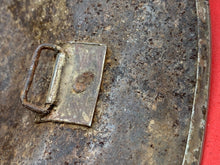 Load image into Gallery viewer, Original WW2 Combat Helmet - British / South African Army Mk2 Brodie Helmet - The Militaria Shop