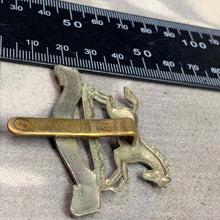 Load image into Gallery viewer, Original WW2 British Army Cap Badge - 3rd The King's Own Hussars - The Militaria Shop