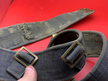 Load image into Gallery viewer, Original British Army / RAF Webbing Belt - WW2 37 Pattern - 38 Inch Waist Max - The Militaria Shop