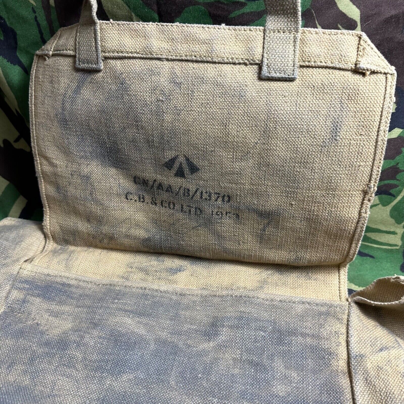 British Army / RAF 37 Pattern Large Pack - WW2 Pattern -Used Condition Original - The Militaria Shop