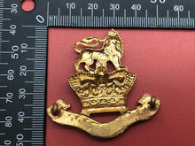 Load image into Gallery viewer, British Army Cap Badge - Victorian Crown The Royal Dragoons Reproduction - The Militaria Shop